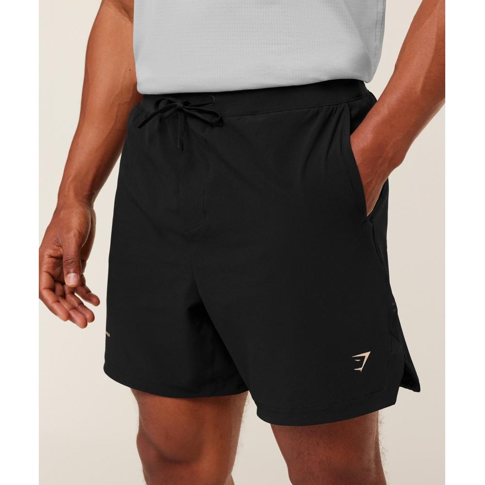 Gymshark Tactical 6  Shorts Black A4b3y Bb2j