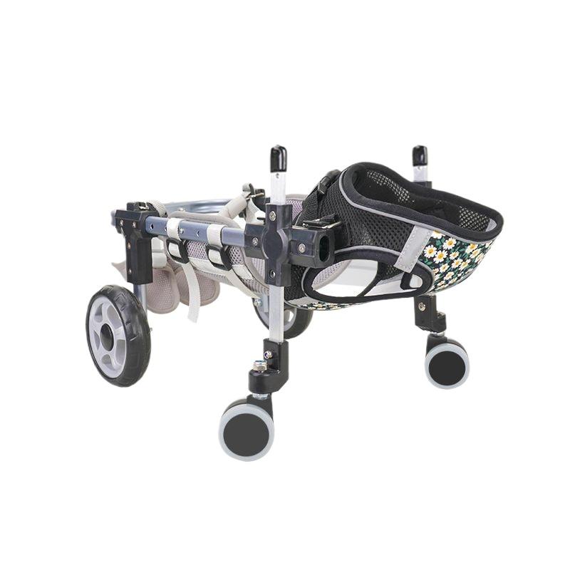 Pet Cat Hind Leg Assistive Vehicle Two-wheel/four-wheel Silent and Wear-resistant Dog Assistive Vehicle Adjustable Pet Products