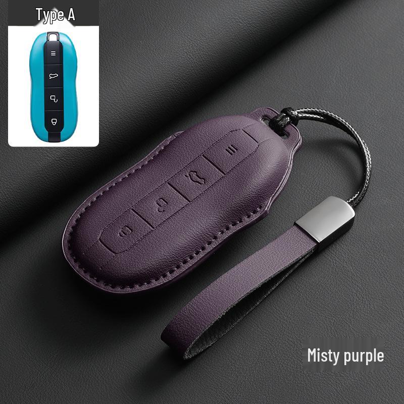 Xiaomi SU7 Coral Orange Car Key Shell with Buckle