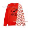25th Anniversary Logo Embroidered Wool Knit Zip-Up Hoodie Sweater