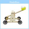 Catapulta de Madeira DIY Modelo de Brinquedo para Experiência Científica Para Crianças do Jardim de Infância Artesanato Educacional Feito à Mão