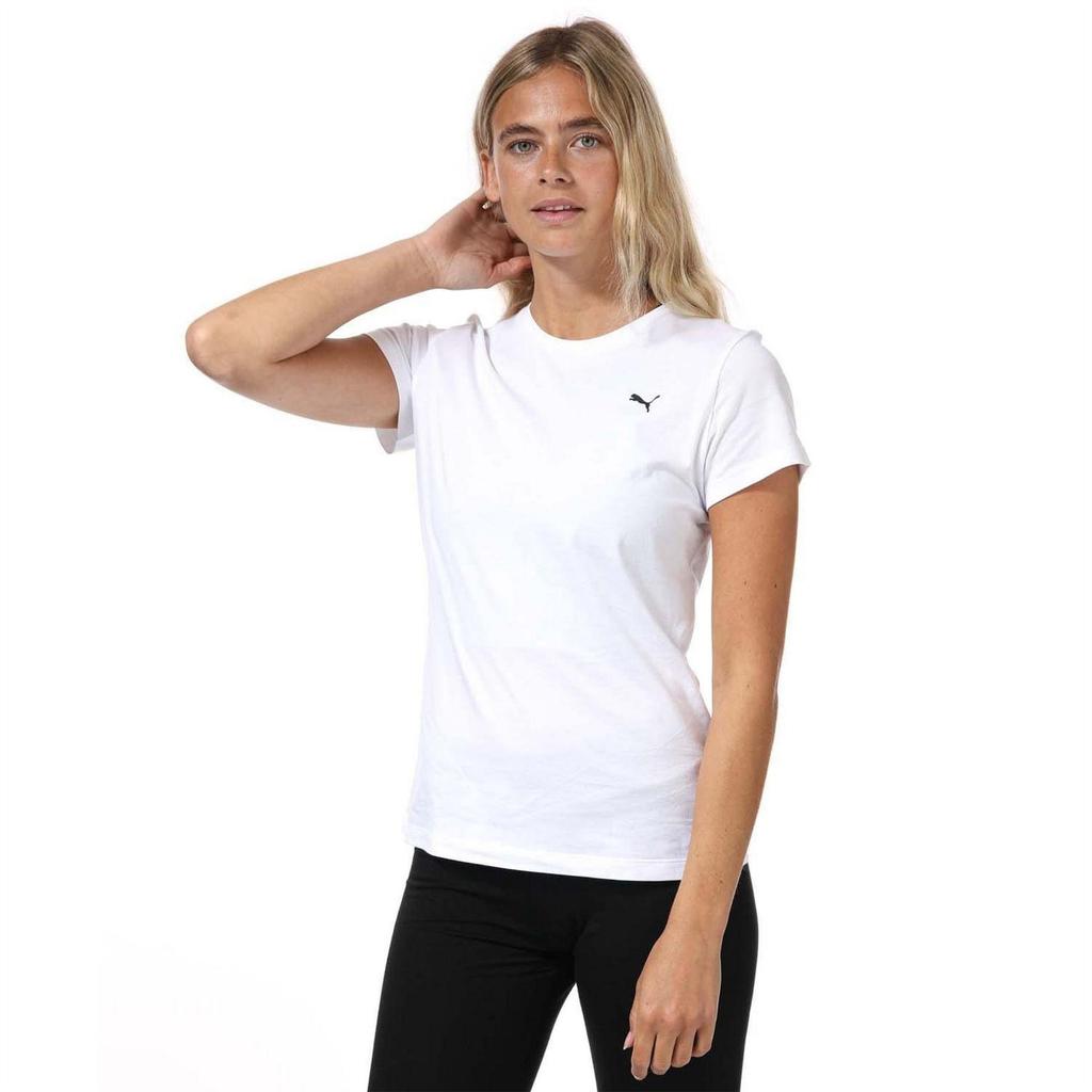 Puma Womens/Ladies Small Logo Cotton T-Shirt