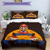 3pcs bedding set Mario Includes 1 Comforter + 2 Pillowcases, Without Pillow Inserts, Soft Comfortable,a0909163