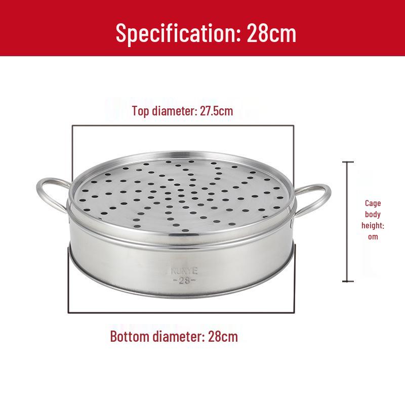 Compact Stainless Steel Steamer for Buns and Dumplings