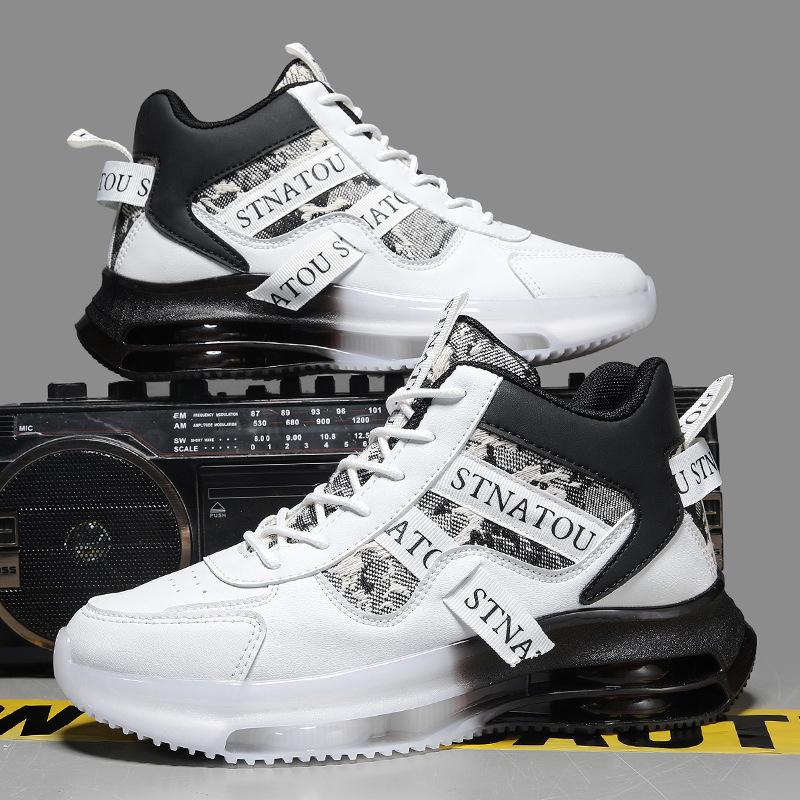 

Мужские кроссовки новые холодные липкие высокие модные повседневные кроссовки мужская обувь 44