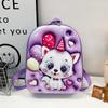 3D Cute Cartoon Children's Fashion School Bags For Boys And Girls Primary School Large Capacity Backpacks Waterproof Backpacks