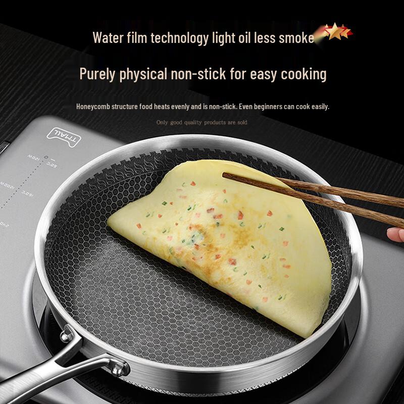 Oujiewang 316 Stainless Steel Non-stick Frying Pan