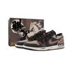 Air Jordan 1 Drippy Raven Abrasion Resistant Abrasion Resistant Low Top Vintage Basketball Shoes Men's 553558-081(Team889-)