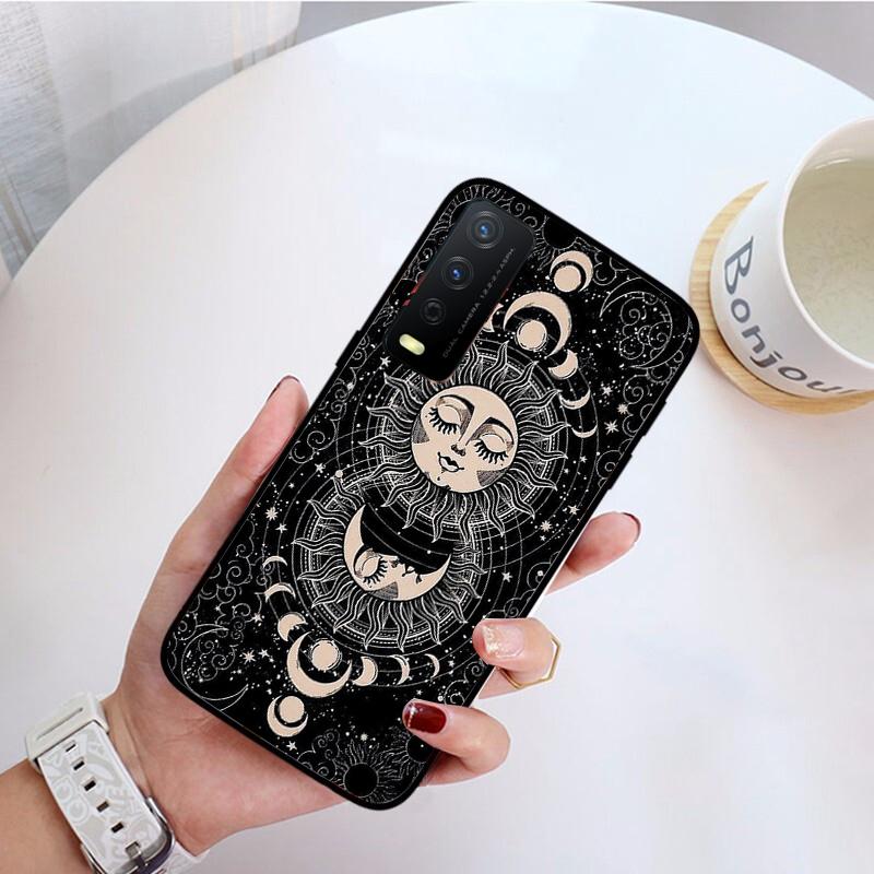 Magic Sun Moon Witches Moon Tarot Phone Case For VIVO Y31 Y21 Y70 Y21S Y20 Y72 1907 Y12 Y11S Y53S Y33S Y55 Y76 Y51 Y15S Y01