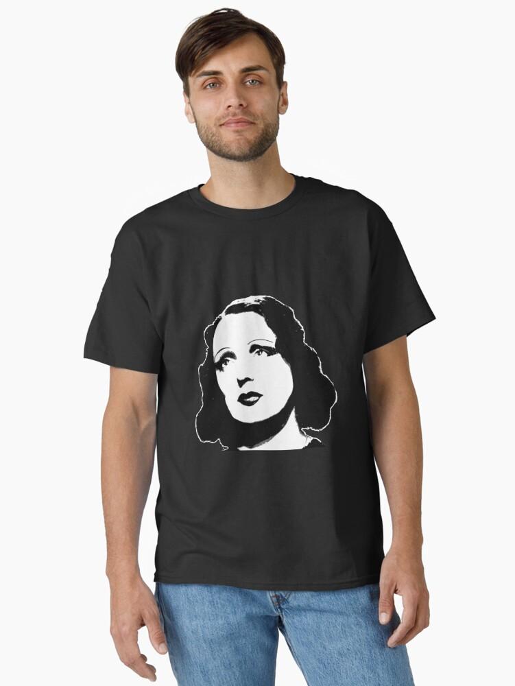 Édith Piaf Edith Piaf French Gothic Beauty Classic T-Shirt