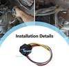 Transmission Wiring Harness Repair Kit Compatible with Dodge Jeep 4.0L 5.2L 12445BK/AFT 42RE 44RE 46RE 47RE 48RE 1994 and Up Replaces 12445BK