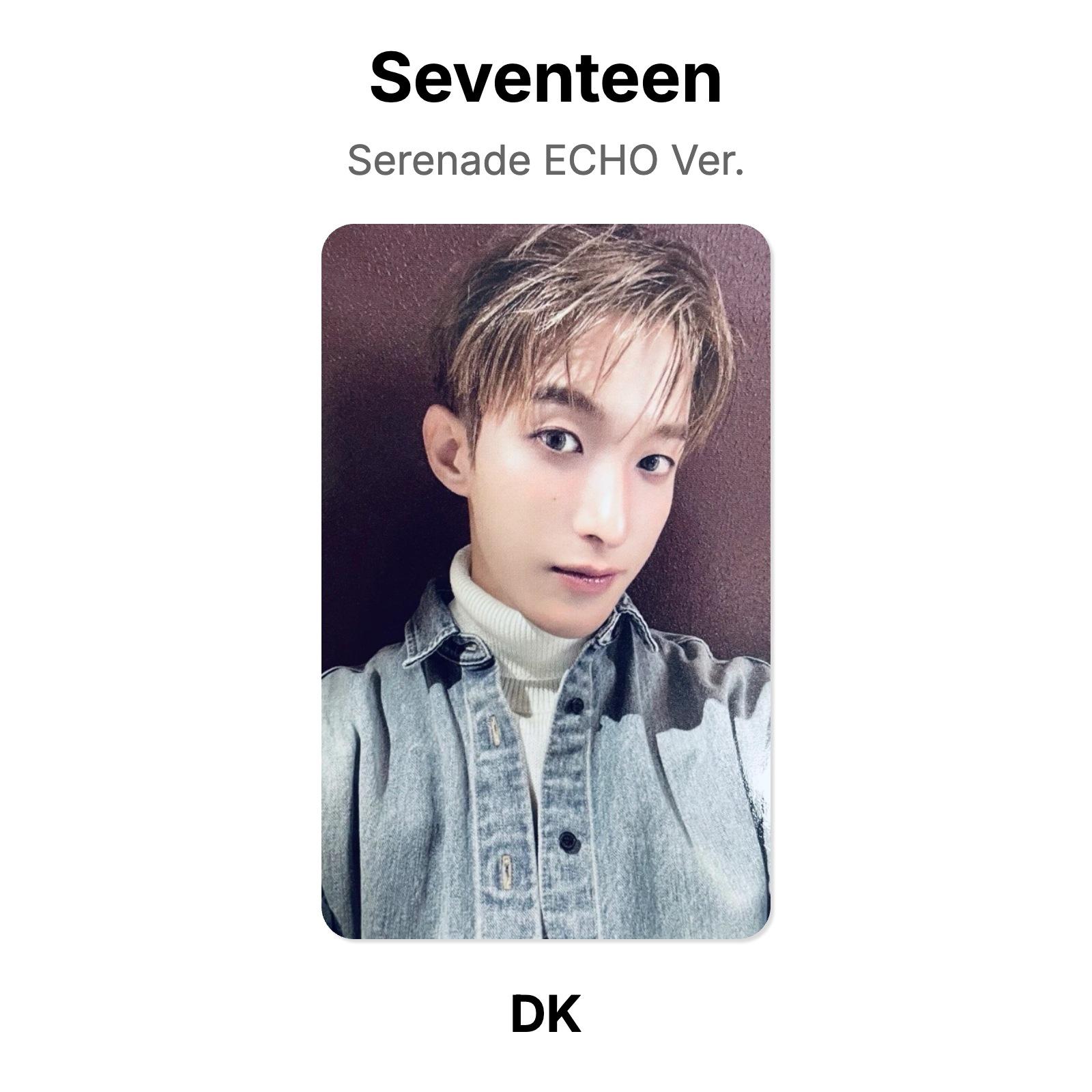 Seventeen Serenade ECHO Ver. Official Photocard DK 03