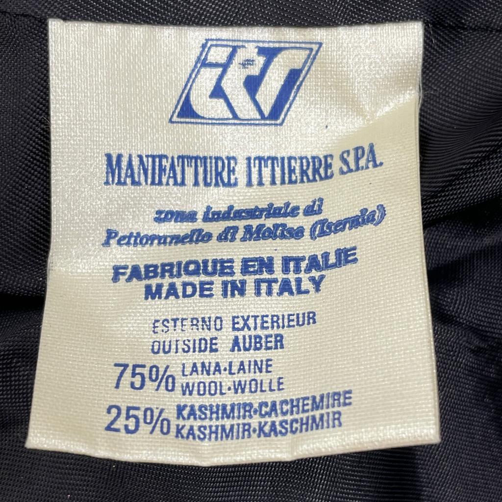 Trussardi Námořnická x Červený emblém Zlatý knoflík Vlna Kašmír Sako 28/42 Námořnická červenáPoužité