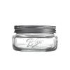 Bicchiere Mason Jar Americano Retrò con Coperchio - Tazza di Vetro per Fiocchi d'Avena, Contenitore Trasparente per Bevande, Sigillato e Vuoto.