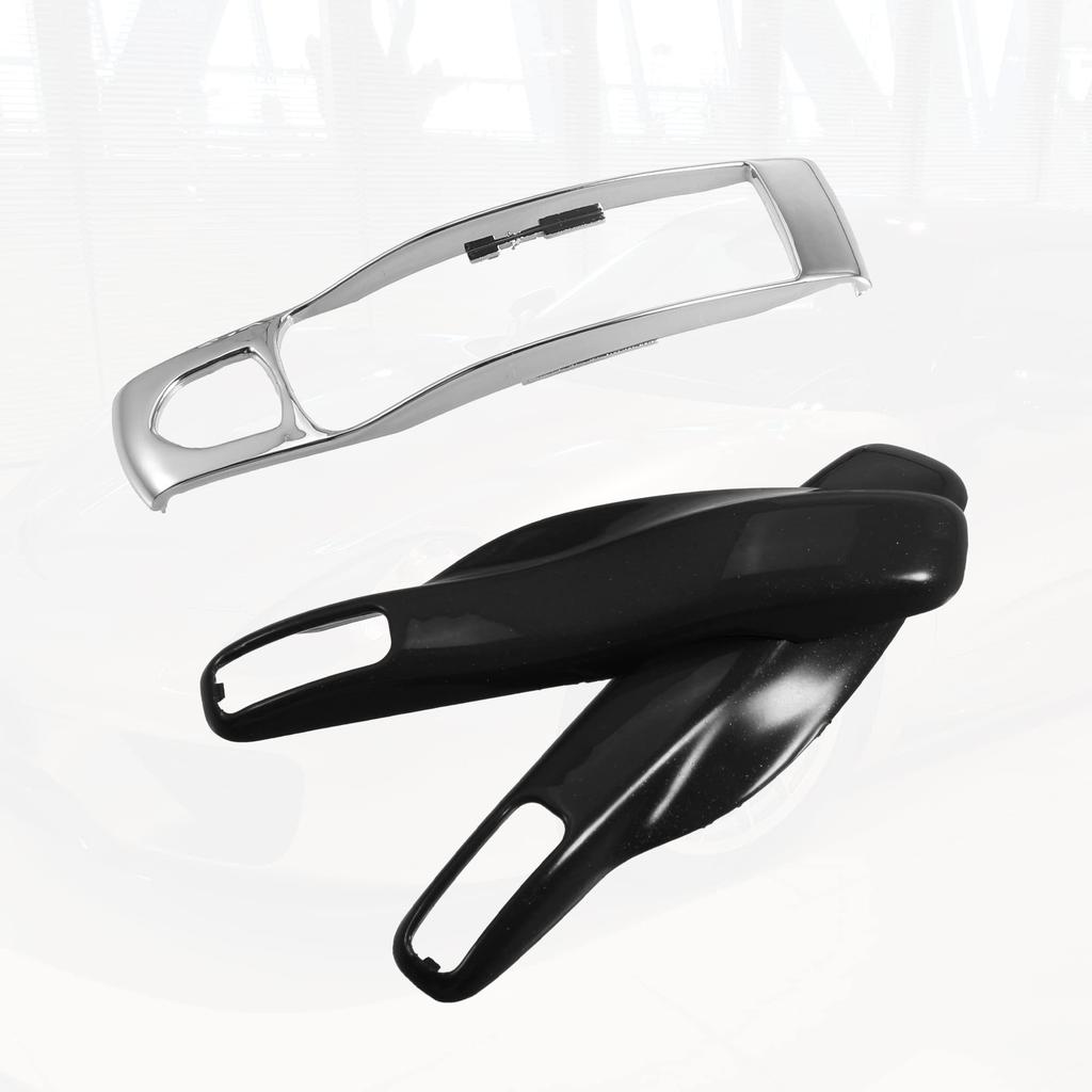 ACROPIX Car Remote Key Cover Case for Porsche and Macan, Black, 3-Piece Set