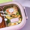 Lunch Box 304 Stainless Steel Grade Food Large Capacity Split Box Bento Box Fruit Box Student Adult