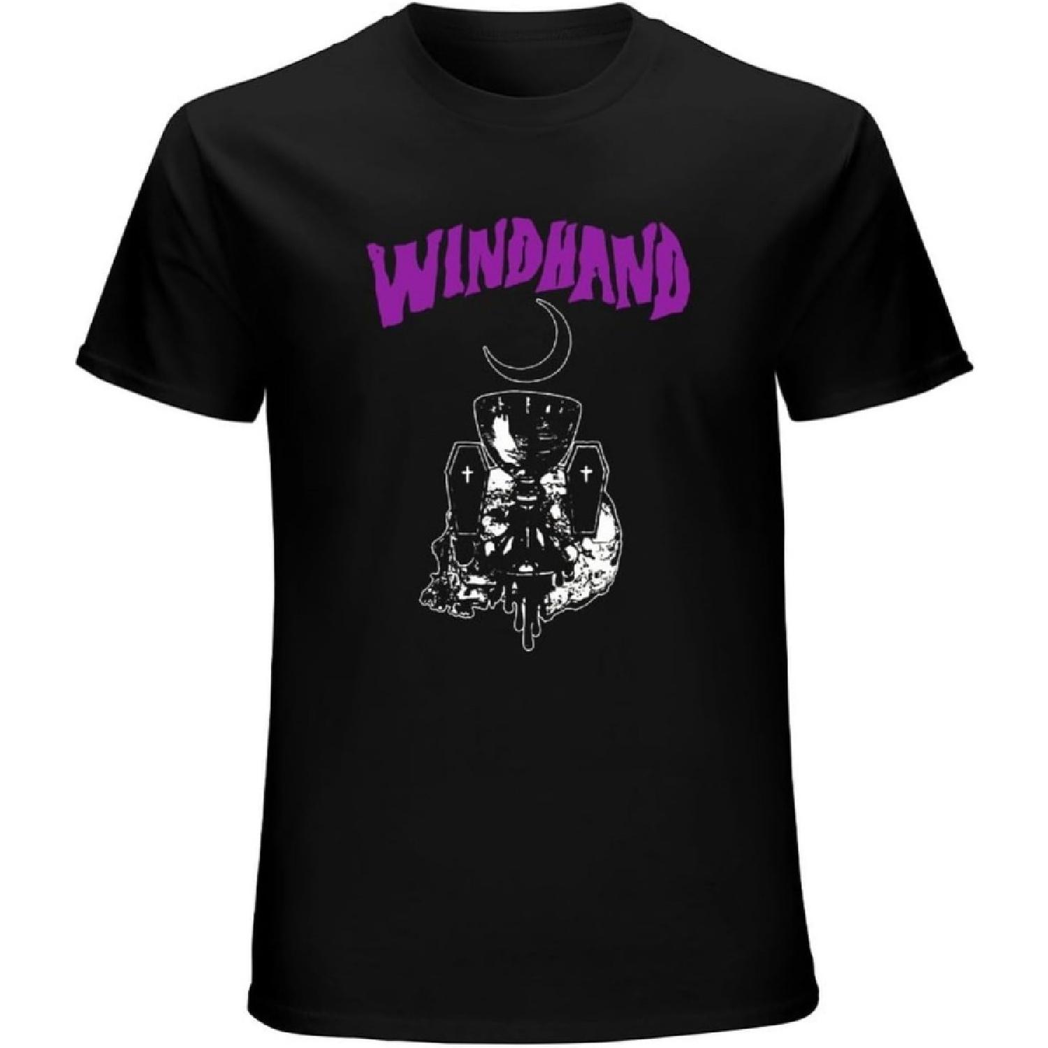 

NOTEE Men s Windhand Shirt American Doom Metal Band Music Tour T Shirt T-Shirts Black XXXXXL різнокольоровий