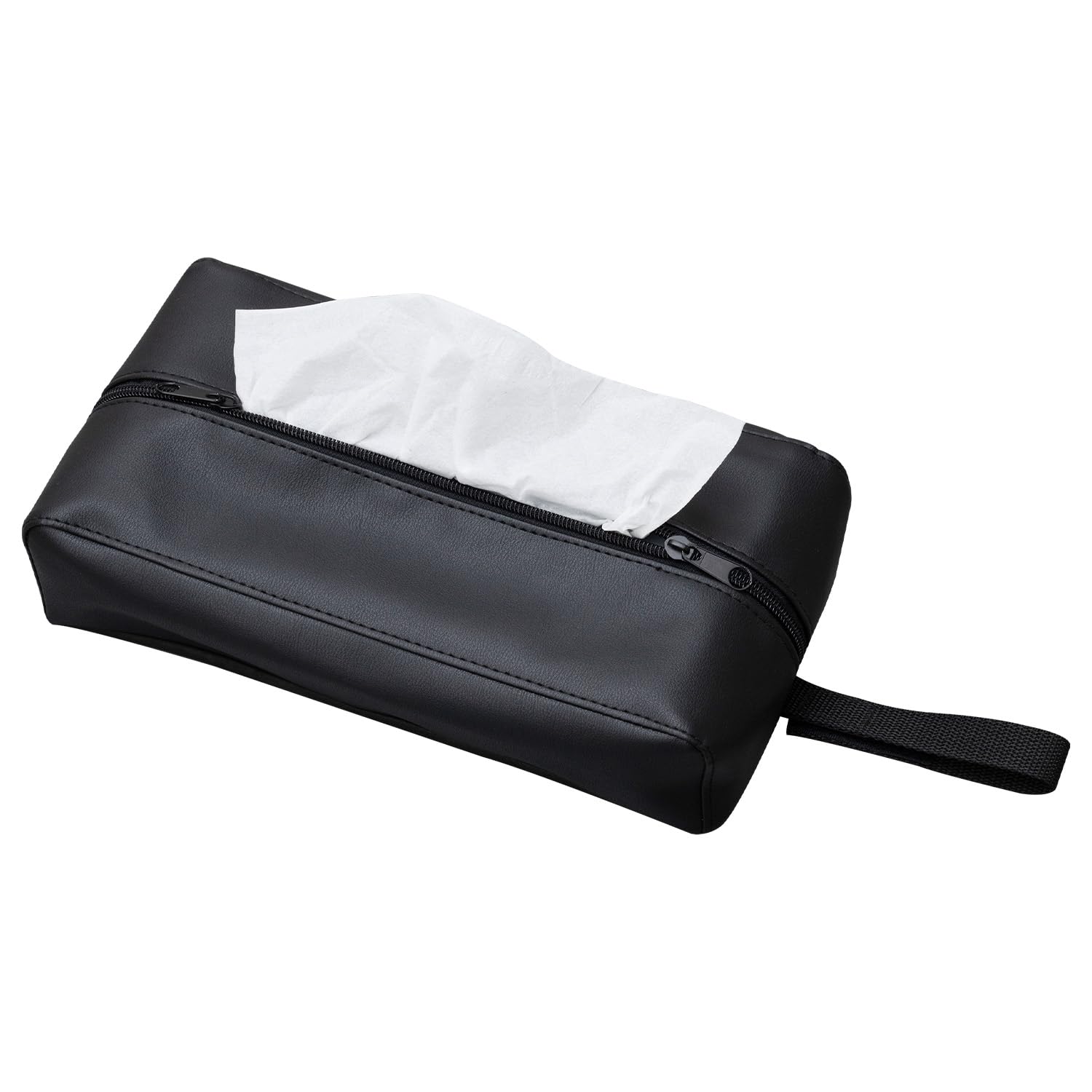 

SEIWA Car Tissue Standing Hanging Dashboard Headrest Shaft Special Rubber Zipper closure for a neat and tidy fit when not in use Cover, & Type, WA153, чёрный