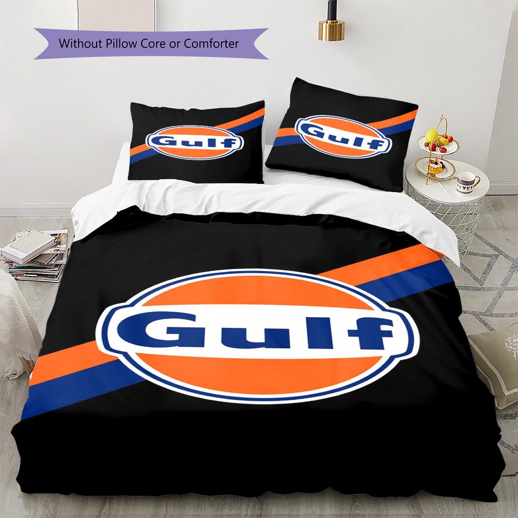 Cartoon Pattern Bedding Quilt Set Quilt Cover Pillowcase Home Decoration Birthday Gift (1 * duvet cover + 2 * pillowcase, without core)
