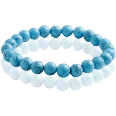 Turquoise Bracelet In Natural Stone for Men or Women Stones 8 Mm[m1487]