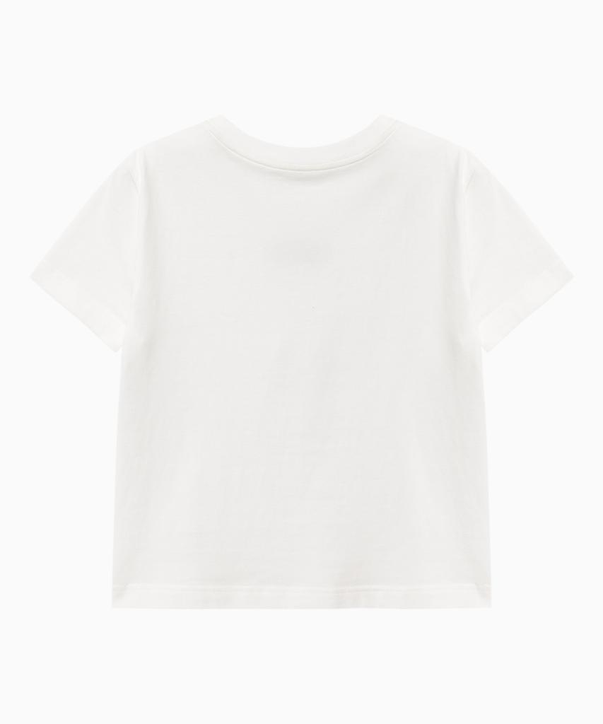 Jenyujeu Heritage Crop Top - White