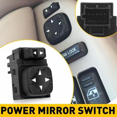 Przełącznik lusterka samochodowego 19259975 15045085 strona kierowcy do Cadillac Chevrolet Avalanche Silverado 1500 2500 3500 Tahoe GMC Sierra