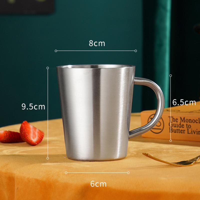 Double Wall Stainless Steel Coffee Mug Portable Cup Travel Tumbler Jug Milk Tea Cups Office Water Mugs Starbucks Cup