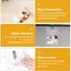 2Pcs Car Picture Holder ,Acrylic Magnetic Car Visor Photo Clip For 3" & 4" Photos - With Safe Driving & Love Messages Stickers, Meaningful Car