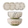 Washable Cloth Fruit Bowl Covers  for Salad Bowls, Dough Bowls, Meal Bowls, and Table Service for Daily Use