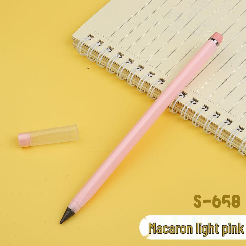 Black Tech Eternal Pencil: No Sharpening, No Ink, Break-Resistant Lead, Posture-Correcting Drawing Tool