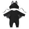 Infant Baby Kids Boys Girls Romper Set Romper + Hat Imp Halloween