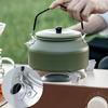 Outdoor Camping Coffee and Teas Kettle Portable Teapot Aluminum  Camp Teas Coffee Pots Water Boilers for Picnics