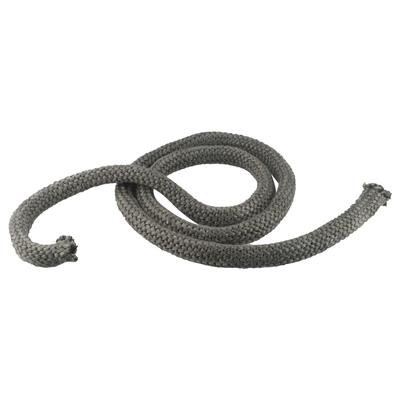 Door Seal Fire Rope Woodburner 25mm 2m Length & Glue Kit Fireproof High Temperature Sealing Rope Black Heating