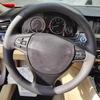 Car Steering Wheel Cover Black Artificial Leather Hand-stitched For BMW F10 F07 (GT) 2009-2017 F11 (Touring) 2010-2017 F01 F02