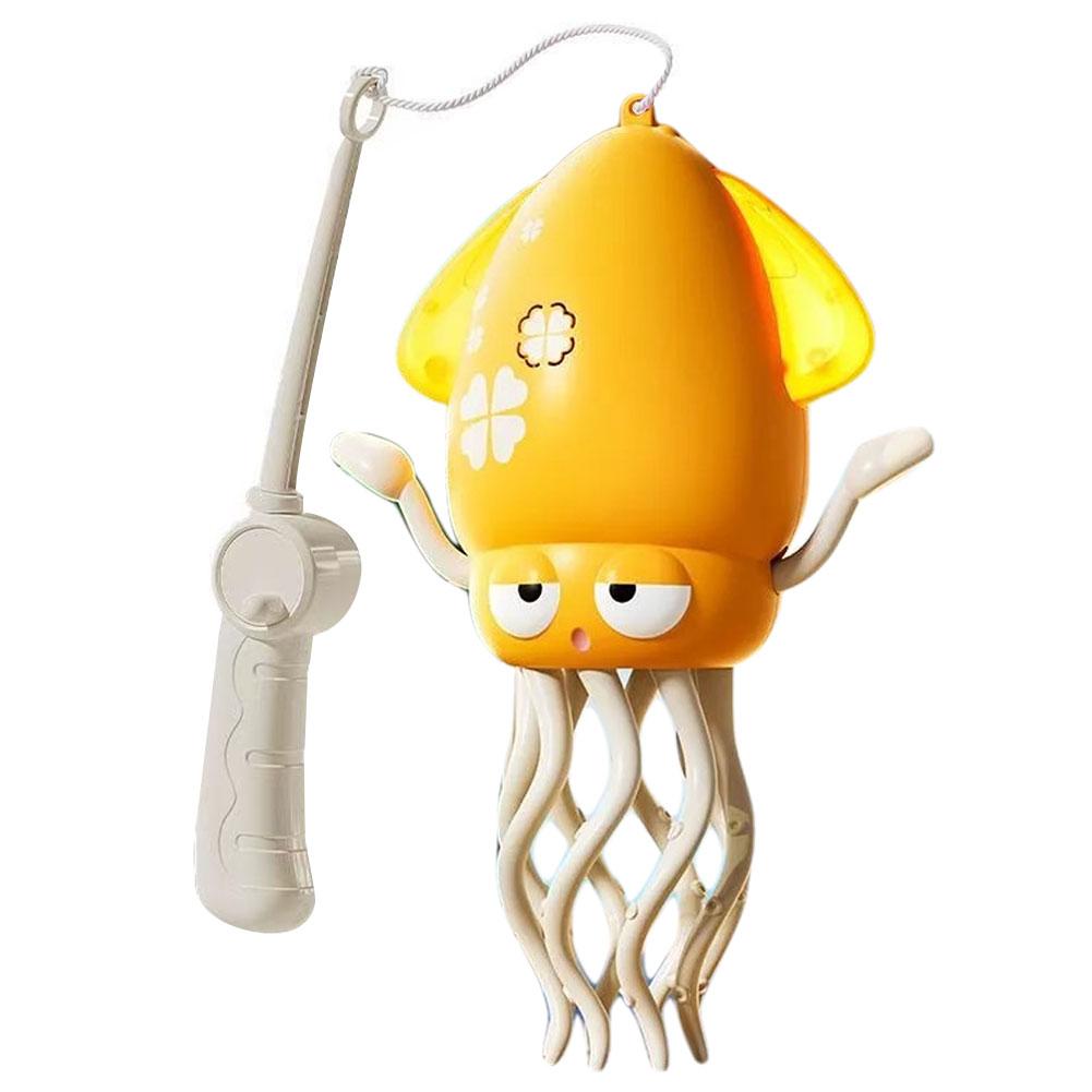 Electric Dancing Octopus Fidget Toys Anti-stress Anti Stress Luminous Music Baby Crawling Toys Games for Kids Children Pets Cat