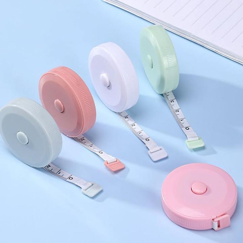 Five-piece Multifunctional Retractable Tape Measure Set60inches or1.5The 1-meter Long Double-sided Flexible Ruler Is Very Suitable for Measuring