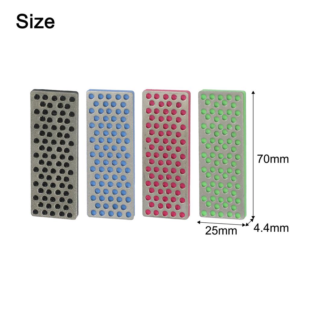 4pcs Snowboard Ski Edge Bevel Tuning/Ski Wax Kit File 240/360/500/1000 Grit /new