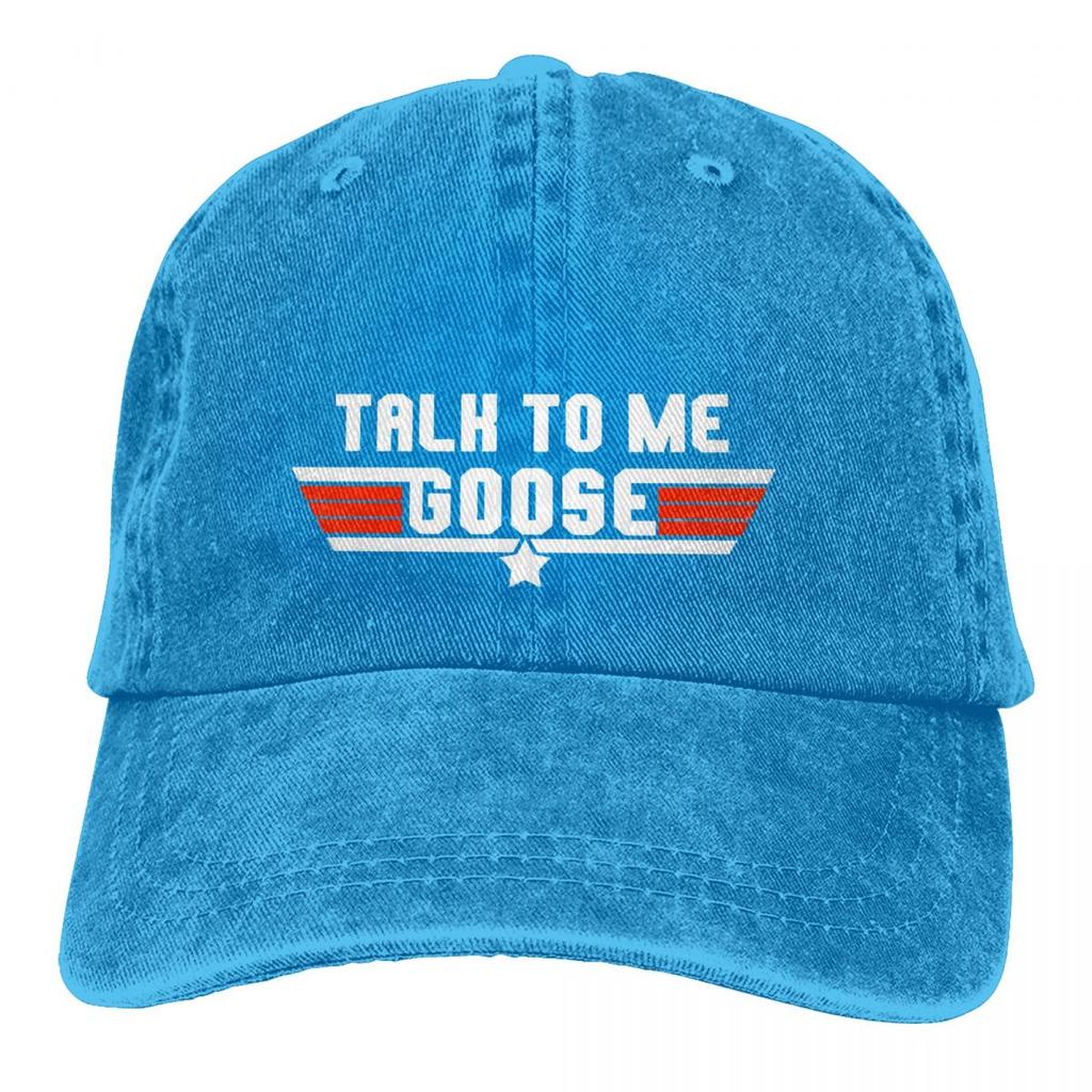 Șapcă de vară Parasolar Talk To Me Goose Logo Design Șepci hip hop Top Gun Maverick Film Pălărie de cowboy Pălării cu vârf