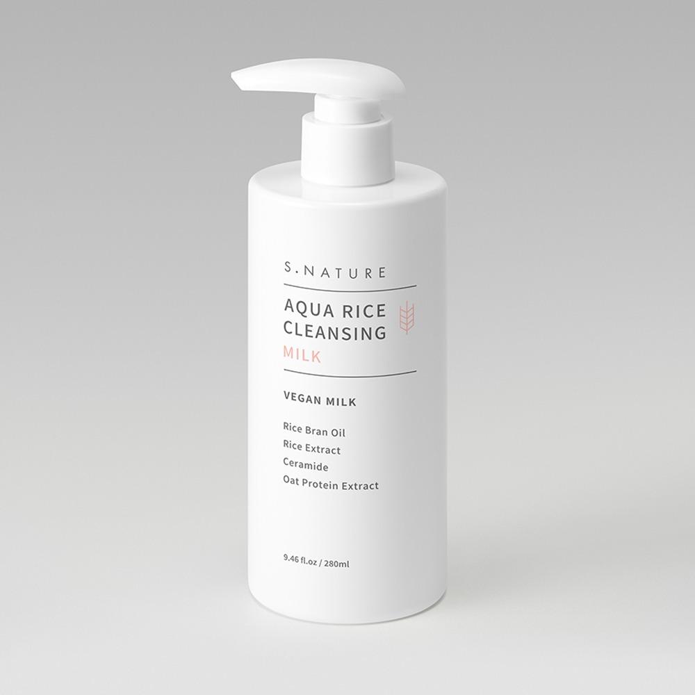 S.NATURE Aqua Rice Reinigungsmilch 280ml