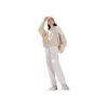 Anta High Waist Loose Breathable Casual Pants Women bottoms Vanilla-White 962517310S-2