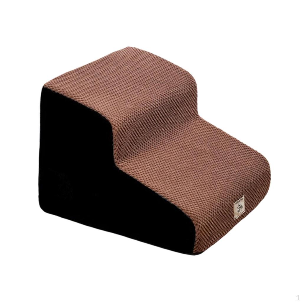 2-stopniowe schody dla psa Rampa dla zwierząt wygodna, wielofunkcyjna, łagodny spadek, drabinka dla szczeniaka małych zwierząt