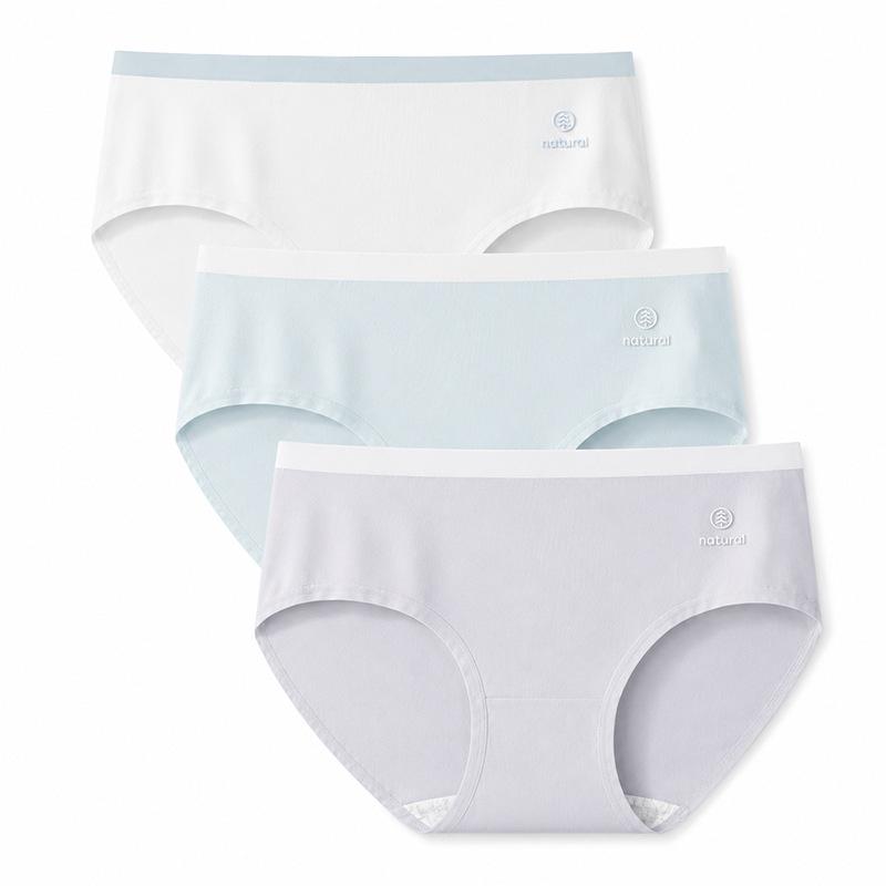 7A Antibacterial Mid-Waist Women's Seamless Underwear - Breathable, Skin-Friendly, Butt-Lifting