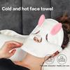 Cotton Hot And Cold Compress Towel Wet Compress Steamed Face Towel Skin Care Mask Opens Skin Pore Clean Moisturizing Beauty Tool