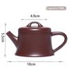 70ml Chinese Yixing Purple Clay Teapot Kettle Small Capacity Master Handmade Tea Pot Beauty Tea Infuser Raw Ore Zisha Tea Set