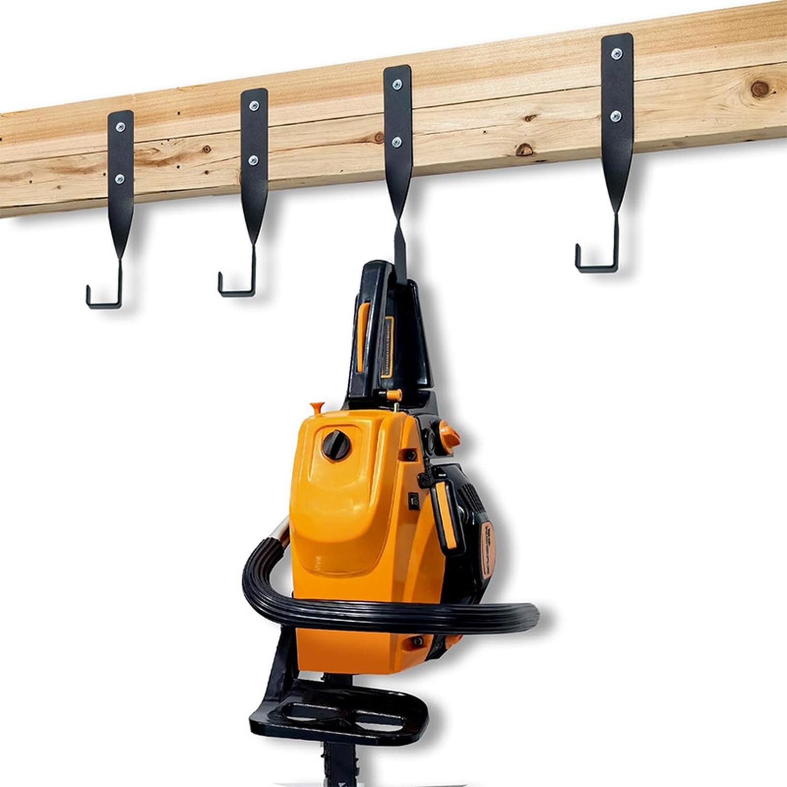 

Heavy,Duty Storage Rack Rustproof Chainsaw Wall Mount Holder Resistant String Hanger Storage Rack one size чорний