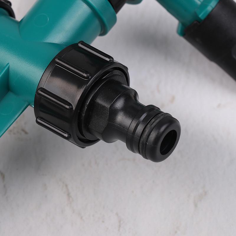 Garden Sprinkler Ground Inserted Rotating Lawn Sprinkler For Yard 360-Degree Automatic Rotating Three-Fork Irrigation Sprinkler