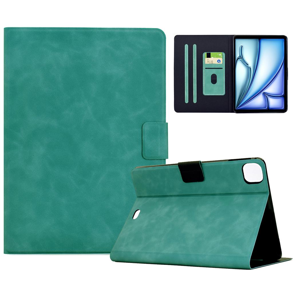 Tablet Case For iPad Air 11 /(2024)/Air (2022)/(2020)/Pro 11 (2022)/(2021)/(2020)/(2018) , PU Leather Cover with Card Slots