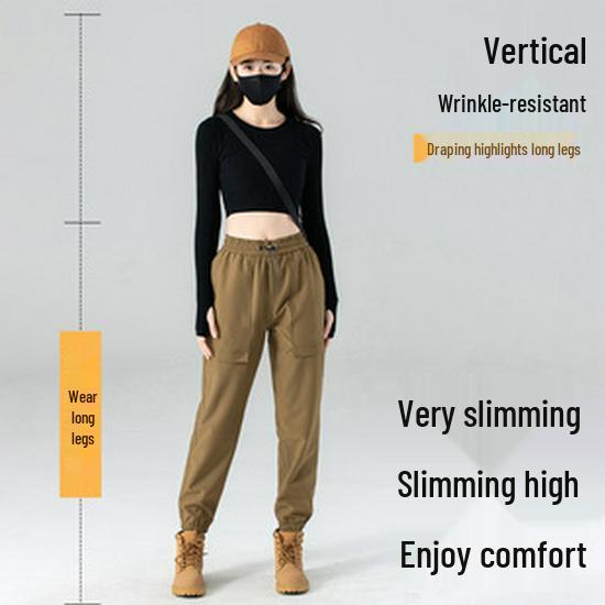 Luyi Fan Women's Summer Yoga Pants - Breathable, Loose, Trendy for Outdoor and Dance