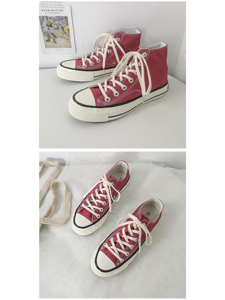 Evening Star EVENSTAR Ulzzang Casual Canvas Shoes MIS-18 for Students & Couples