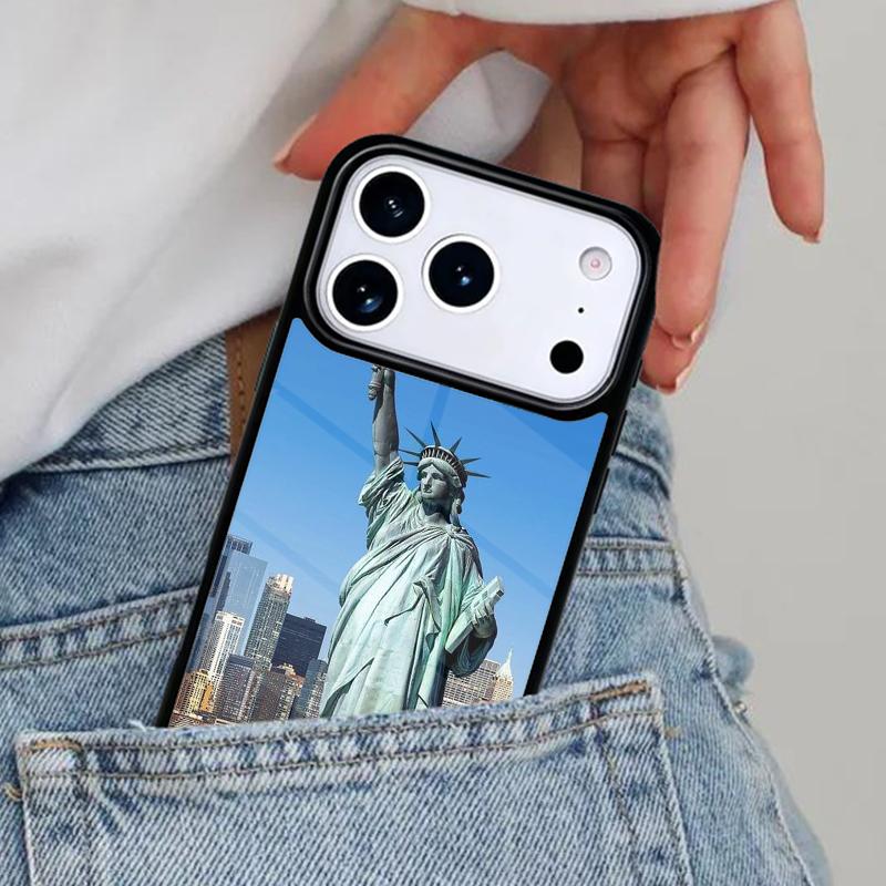 Status of Liberty Phone Case for iPhone 17ProMax 12 13 14 15 16e 17 Pro Max Plus Air Cover